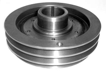 Crankshaft pulley saab 900 i 16 1989-1993 (B202i) Drive belt tensionners/ belt pulleys