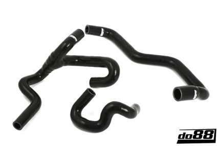 Heating silicone hoses kit Saab 9.5 1998-2010 (Black) New PRODUCTS