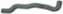Upper radiator hose for 9.3 petrol Water coolant system