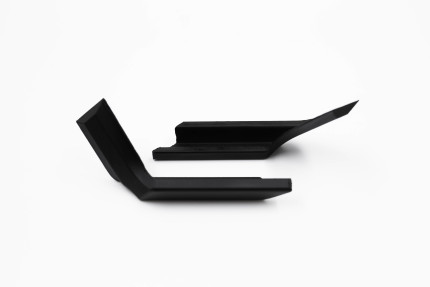 Pair of GUTTER RAIL END CAPS left and right for saab 900 classic Body parts