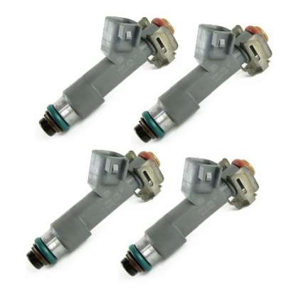 Complete set of 4 brand new injectors for saab 9.3 Biopower from 2008 to 2012 Fuel system