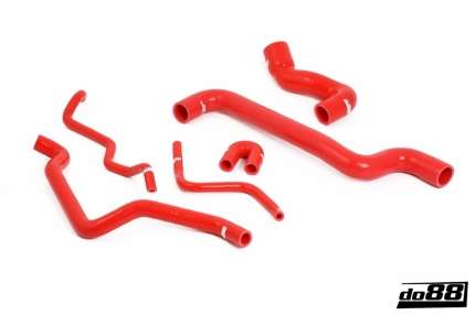 coolant hoses kit in silicone Saab 9.5 1998-2001 (RED) New PRODUCTS