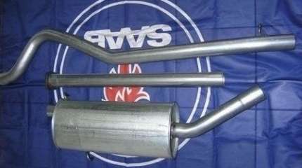 Copie de Exhaust system for saab 900 turbo 8 valves Exhaust Silencers and front exhaust pipes