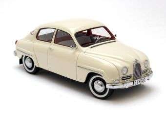 SAAB 96 au 1/18 eme (Blanche) S�lection RBM
