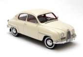 SAAB 96 au 1/18 eme (Blanche) Cadeaux: livres, SAAB minatures...