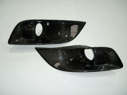 Real CARBON Fog lights frame kit for saab 9.3 2008-2012 New PRODUCTS