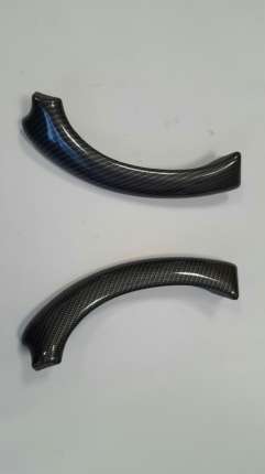Front door handle set carbon type for saab 900 NG and 9.3 New PRODUCTS