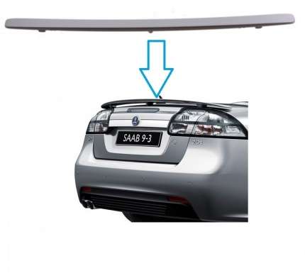 Rear spoiler for saab 9.3 convertible 2008-2012 Special Operation -15% from April 25 to 30th