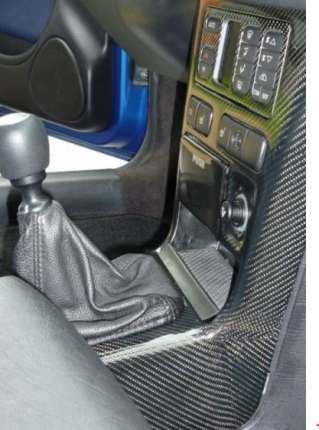 Carbon type center console for saab 900 NG / 9.3 New PRODUCTS
