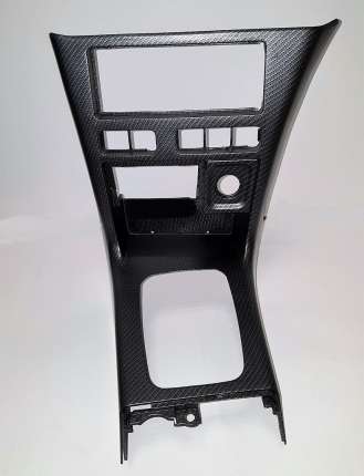 Carbon type center console for saab 900 NG / 9.3 Others interior equipments