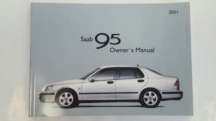 Saab 9.5 Owner's Manual 1998-2001 saab gifts: books, saab models and merchandise