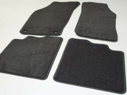 Jeu Tapis de sol textile saab 900  de 1994 � 1998 (GRIS FONCE) Accessoires