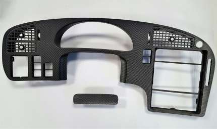 Saab carbon type dash panel for saab 9.5 -2005 Others interior equipments