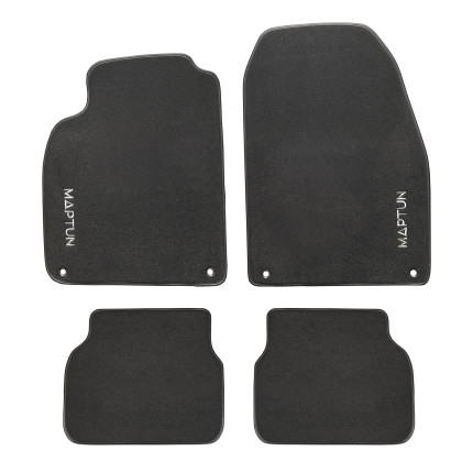 Complete set of MapTun grey textile interior mats for saab 9.5 1998-2007 Others interior equipments