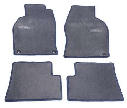 Complete set of textile interior mats saab 9.3 convertible (Dark Grey) SAAB PARTS DISCOUNT