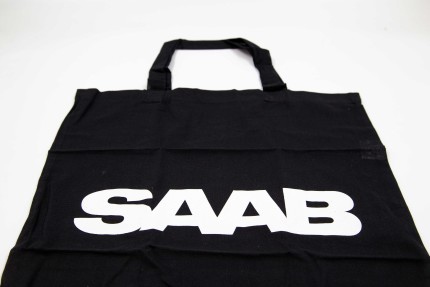 Sac de transport SAAB noir Coton Cadeaux: livres, SAAB minatures...