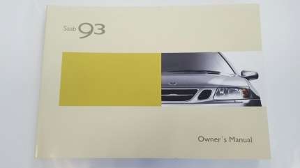 saab 9.3 Owner's Manual 2003-2006 saab gifts: books, saab models and merchandise