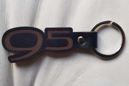 Leather saab 9.5 keyring SAAB Accessories