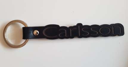 Leather saab Carlsson keyring SAAB Accessories