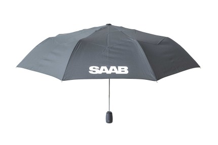 Paraguas SAAB gris (versión más pequeña) Regalos: libros, miniaturas SAAB...