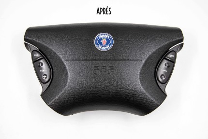 Saab Scania steering wheel logo for saab 9000, 900ng, 9.3 and 9.5 SAAB Accessories