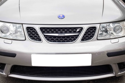 HIRSCH type Front grille in black saab 9.5 2002-2005 Front grille