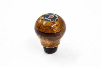 Light walnut gear knob for saab 900 classic saab gifts: books, saab models and merchandise