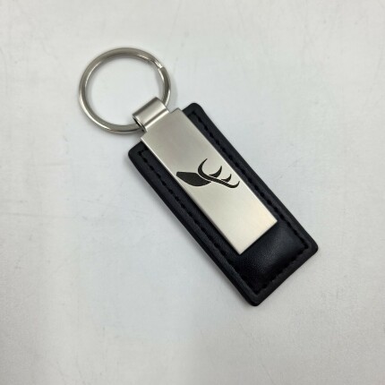 Leather saab keyring type Hirsch New PRODUCTS