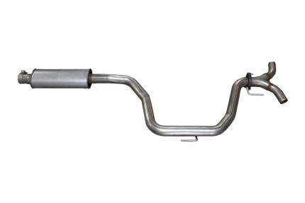 Saab 9.3 NG muffler 2009-2012 Exhaust Silencers and front exhaust pipes