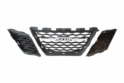 HIRSCH type Front grille in black saab 9.3 2008-2012 Front grille