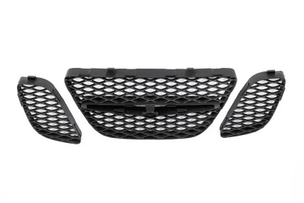 HIRSCH original type Front grille set in black saab 9.5 2002-2005 Front grille