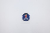 Marel Badge thermocollant brodé logo Saab Scania, 8,5 x 8 cm - réplique 1216