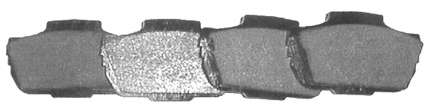 Brake pads front for saab 95, 96 Brake pads