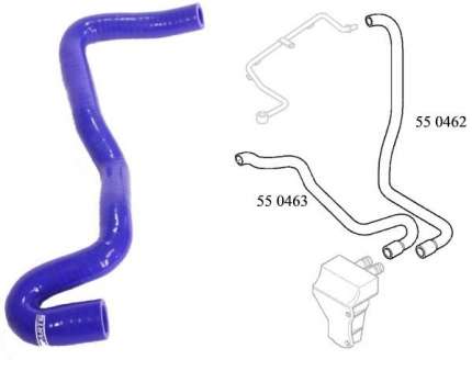 Manguera de silicona saab 9.3 Sistema de lubricación