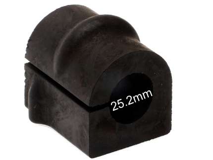 Silent bloc barre anti rouli avant 25,2 mm, saab 9.3 NG Suspension avant