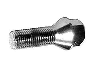 Vis de roue saab 900 et 9000 (en ZINC) (Kit de 10) Vis et capuchons