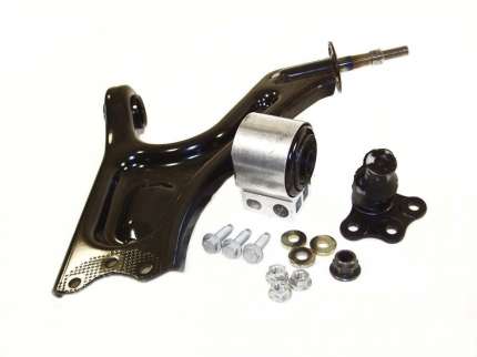 Left control arm with ball joint and bushing, saab 9.5 1998-2001 Front suspension