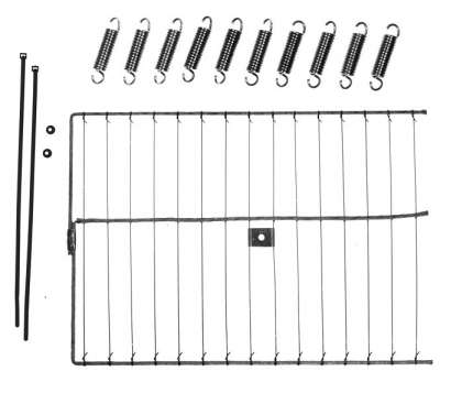 Seat spring mat kit for saab 900 and 9000 SAAB Accessories