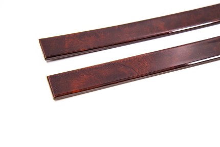 Paire de baguettes arrière bois véritable pour saab 900 classique coupe et cabriolet Autres Pieces intérieur