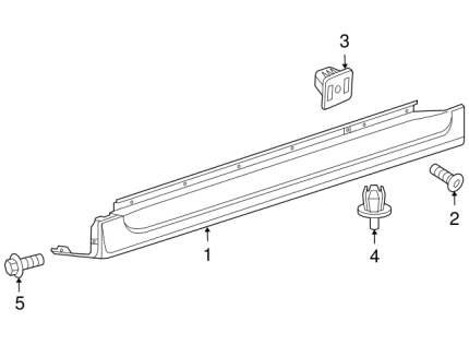 underbody guard right saab 9.3 NG Body parts