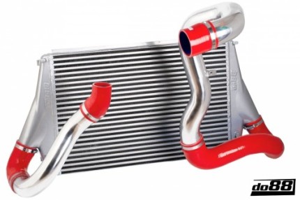 Kit Gros Intercooler Saab 9-3 2.8T V6 2006-2011 (Rouge) Moteur