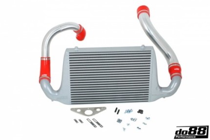 Intercooler para Saab 900 turbo de 1981 a 1986 (ROJO) Motor