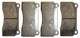 Brake pads front for saab 9.5 Hirsch Brake pads