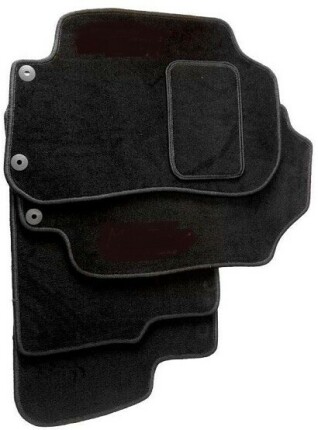 Jeu Tapis de sol textile noir pour saab 9000 Nouveautés