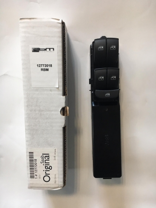 Window Switch on front left door Saab 9-3 2006 to 2010 Switches and buttons