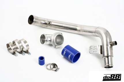 Delivery Pipe with blue hoses for saab 900 and 9.3 Engine
