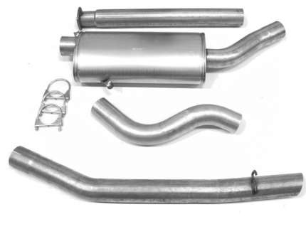 Demie Ligne d'echappement sport pour saab 900 Turbo avec catalyseur Echappement