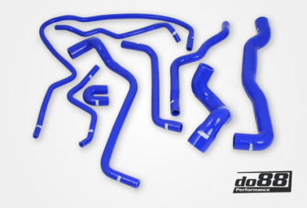 Coolant silicone hoses kit for Saab 9.3 1999-2003 (blue) Engine