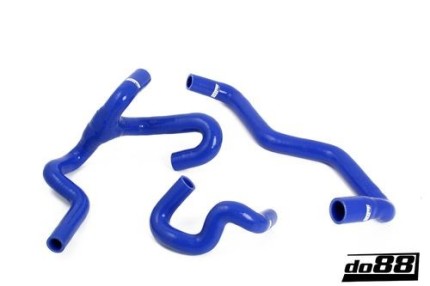 kit durites de chauffage en silicone pour Saab 9.5 1998-2010 (BLEU) Moteur