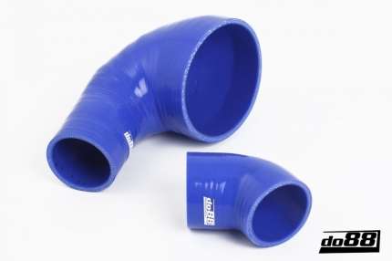 Inlet silicone Hoses kit for saab 900 Turbo 8 valves (BLUE) Engine